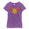 Girl's Marvel Captain Marvel Vintage Star Streak Costume T-Shirt