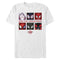 Men's Marvel Spider-Man: Into the Spider-Verse Mask Square T-Shirt