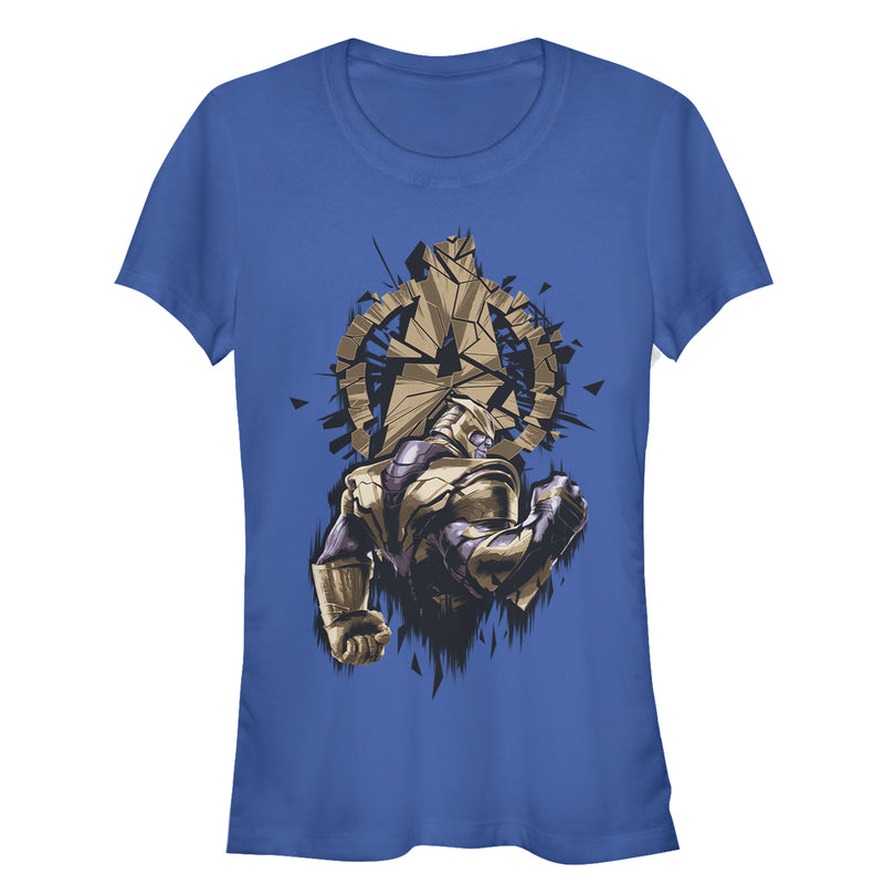 Junior's Marvel Avengers: Endgame Thanos Shatter T-Shirt