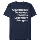 Men's Marvel Avengers: Endgame Heroic Qualities T-Shirt