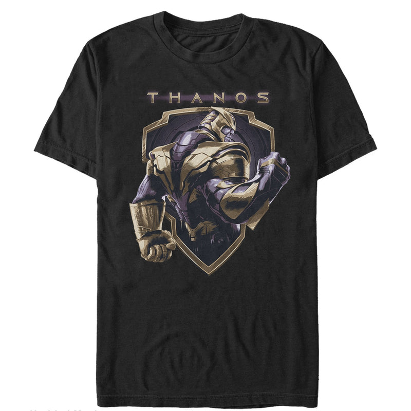 Men's Marvel Avengers: Endgame Thanos Classic Shield T-Shirt