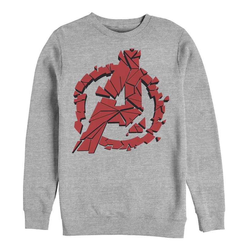 Men's Marvel Avengers: Endgame Shatter Logo Sweatshirt