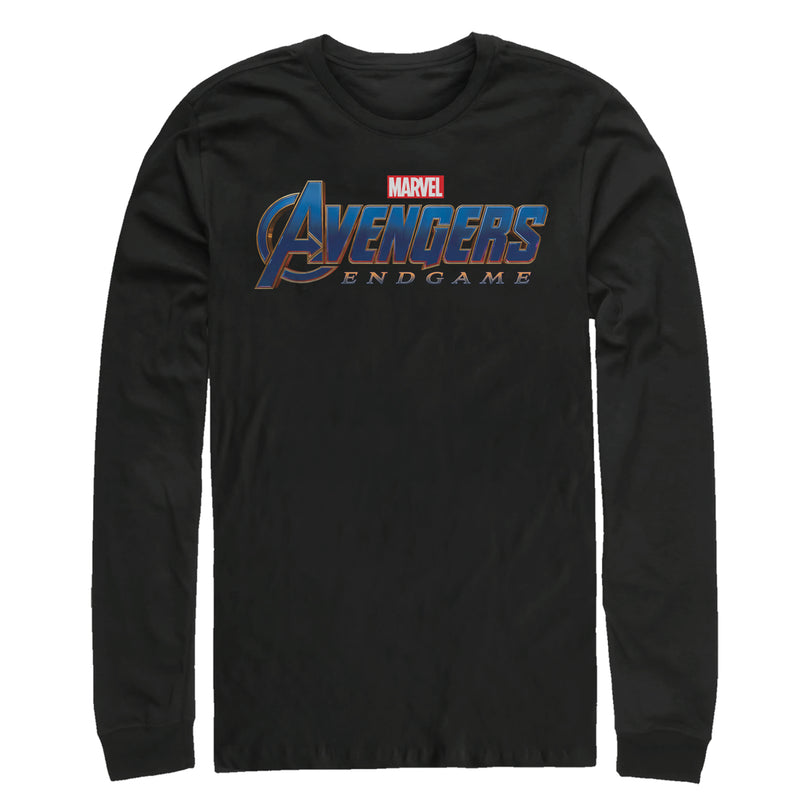 Men's Marvel Avengers: Endgame Classic Logo Long Sleeve Shirt