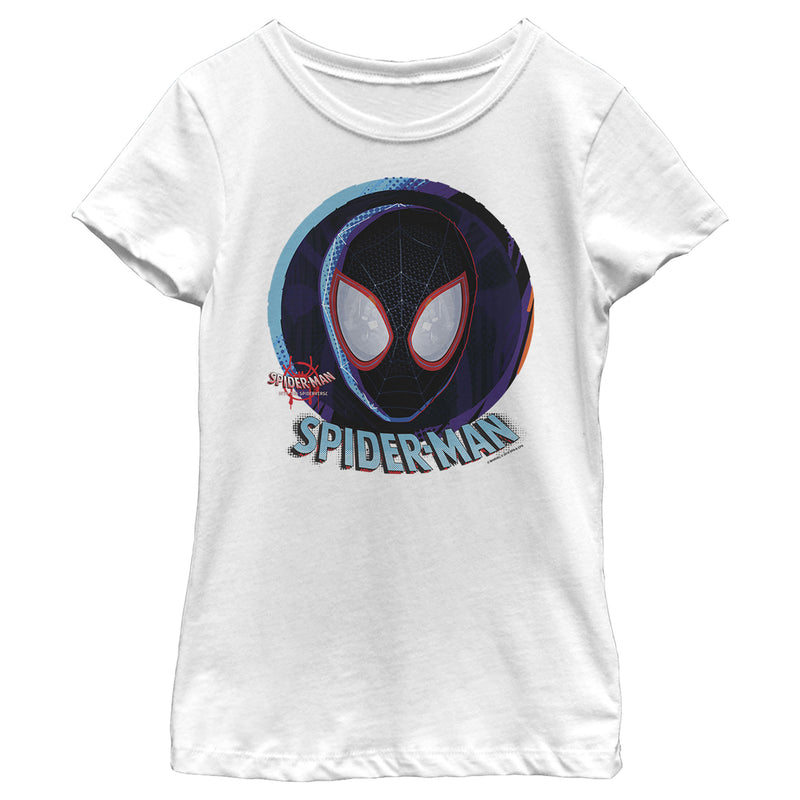 Girl's Marvel Spider-Man: Into the Spider-Verse Mask T-Shirt