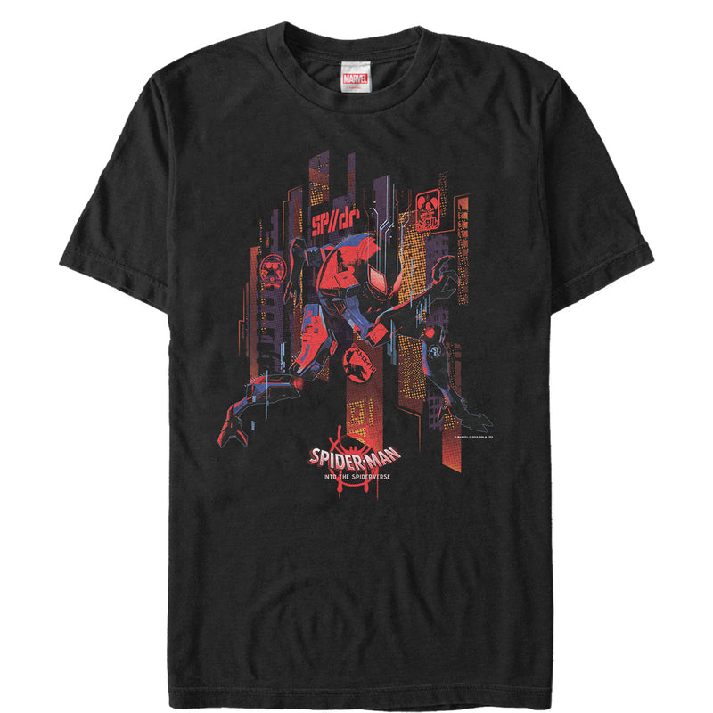 Men's Marvel Spider-Man: Into the Spider-Verse Invisible T-Shirt