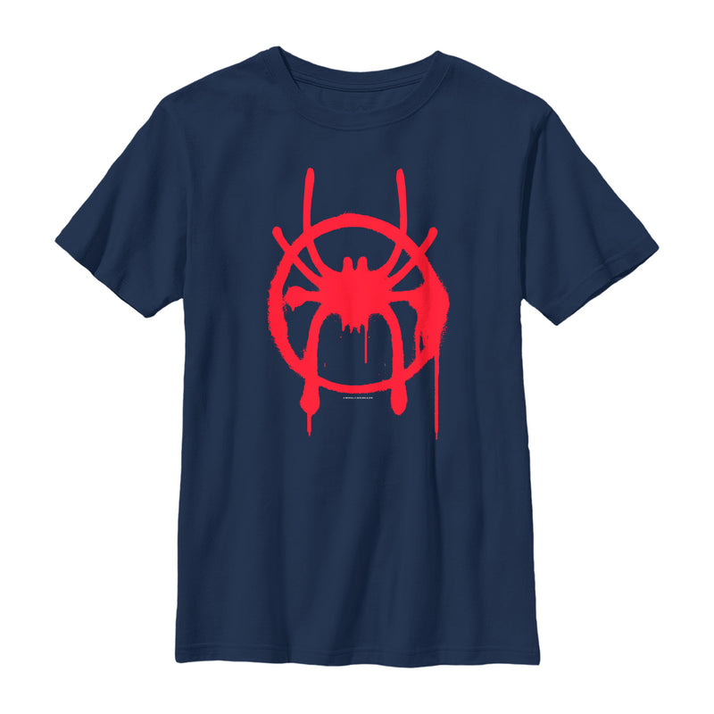Boy's Marvel Spider-Man: Into the Spider-Verse Symbol T-Shirt