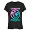 Junior's Marvel Captain Marvel Kree Rainbow T-Shirt