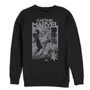 Men's Marvel Captain Marvel Vintage Hero Sweatshirt