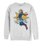 Men's Marvel Captain Marvel Vintage Star Sweatshirt