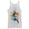 Women's Marvel Captain Marvel Vintage Star Racerback Tank Top