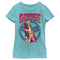 Girl's Marvel Captain Marvel Goose Cat Badge T-Shirt