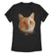 Women's Marvel Captain Marvel Goose Cat Portrait T-Shirt
