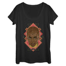 Women's Marvel Black Panther 2018 Okoye Portrait Scoop Neck