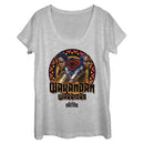 Women's Marvel Black Panther 2018 Wakandan Warriors Scoop Neck