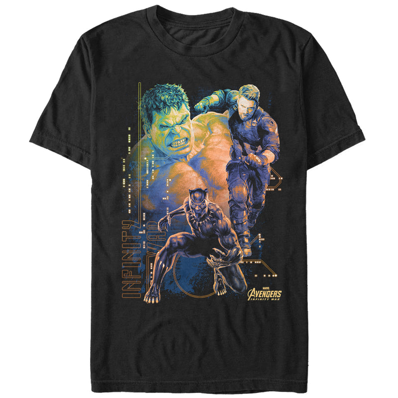Men's Marvel Avengers: Infinity War Heroes T-Shirt