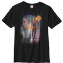 Boy's Marvel Captain Marvel Galactic Profile T-Shirt