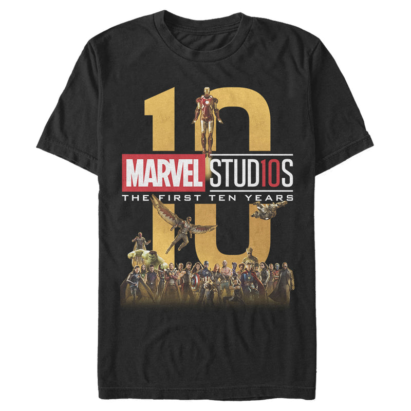 Men's Marvel Studios First Ten Years Full Cast T-Shirt
