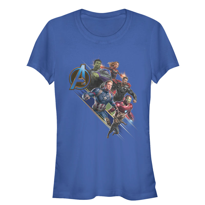 Junior's Marvel Avengers: Endgame Hero Streak T-Shirt