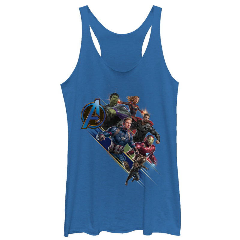 Women's Marvel Avengers: Endgame Hero Streak Racerback Tank Top