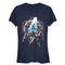 Junior's Marvel Avengers: Endgame Hero Hexagon Frame T-Shirt