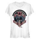 Junior's Marvel Captain Marvel Flight Partners T-Shirt