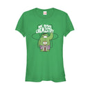 Junior's Marvel Valentine's Day Hulk We Have Chemistry T-Shirt