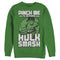 Men's Marvel St. Patrick's Day Hulk Smash Sweatshirt