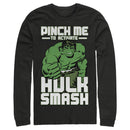 Men's Marvel St. Patrick's Day Hulk Smash Long Sleeve Shirt