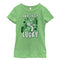 Girl's Marvel St. Patrick's Day Spider-Man Amazingly Lucky T-Shirt