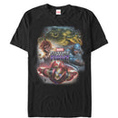 Men's Marvel Future Fight Character Battle T-Shirt