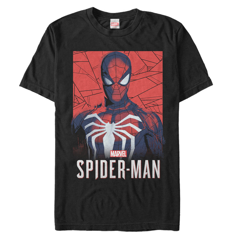 Men's Marvel Gamerverse Spider-Man Shattered T-Shirt