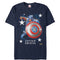 Men's Marvel Strike Force Captain America Stars T-Shirt