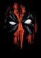 Men's Marvel Deadpool Streak Mask T-Shirt