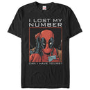 Men's Marvel Deadpool Wants Your Number T-Shirt