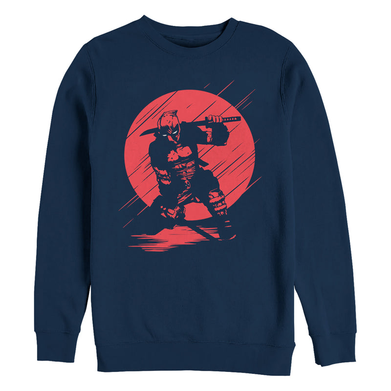 Men's Marvel Deadpool Sunset Streaks Sweatshirt