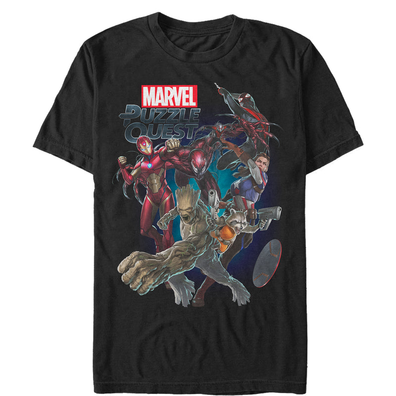 Men's Marvel Puzzle Quest Battle T-Shirt