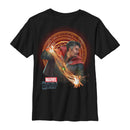 Boy's Marvel Puzzle Quest Doctor Strange Orb T-Shirt