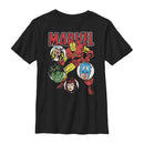 Boy's Marvel Retro Hero Squad T-Shirt