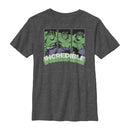 Boy's Marvel Hulk Incredible Panels T-Shirt