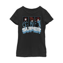 Girl's Marvel Super Widow Panels T-Shirt