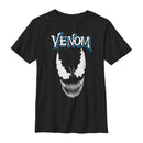 Boy's Marvel Venom Face Logo T-Shirt