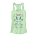 Junior's Marvel X-Men Wolverine Quilt Quote Racerback Tank Top