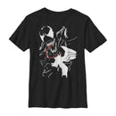 Boy's Marvel Venom Paint Print T-Shirt