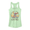 Junior's Marvel Vintage Spider-Man Sun Racerback Tank Top