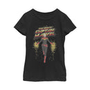 Girl's Marvel Mighty Captain Explosive T-Shirt