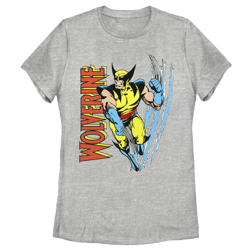 Women's Marvel X-Men Wolverine Slash T-Shirt