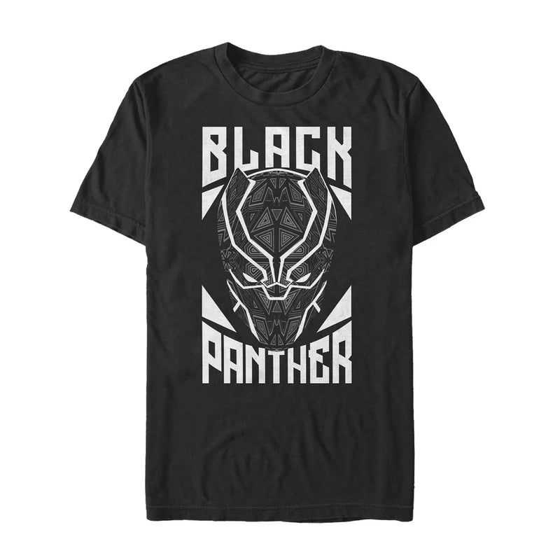 Men's Marvel Black Panther Adorned Mask T-Shirt