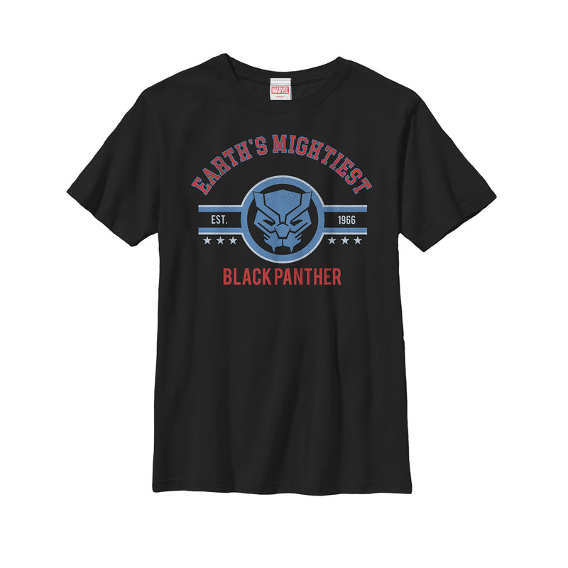 Boy's Marvel Earth's Mightiest Panther T-Shirt