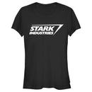 Junior's Marvel Stark Industries Iron Man Logo T-Shirt