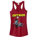 Junior's Marvel Ant-Man Vintage Ant Rider Racerback Tank Top